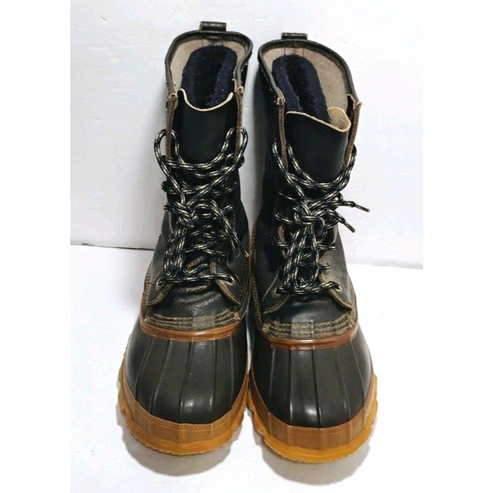 Vintage LaCrosse Outdoorsman Mens Duck Boots Steel Toe Size 7 USA